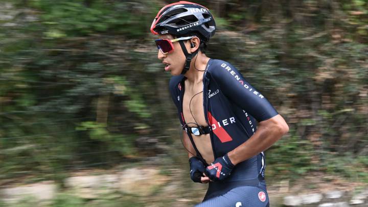 Egan Bernal en la etapa 3 del Tour