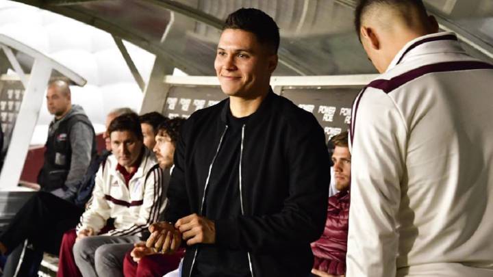 Juan Fernando Quintero envía un mensaje en medio de los rumores de su salida de River