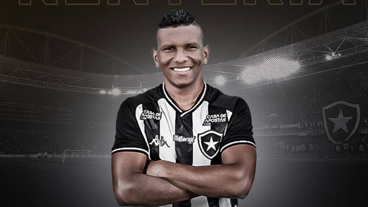 Carlos Rentería, nuevo jugador de Botafogo