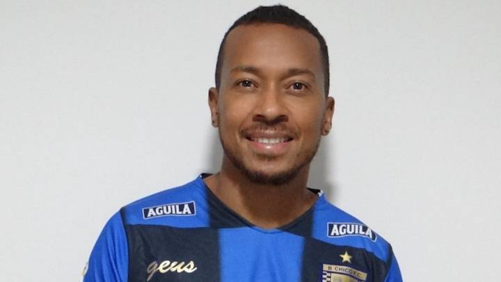 Víctor Giraldo, jugador de Boyacá Chicó