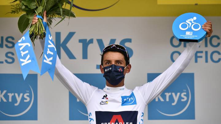 Clasificación de los colombianos en la etapa 9 del Tour de Francia. Egan es segundo