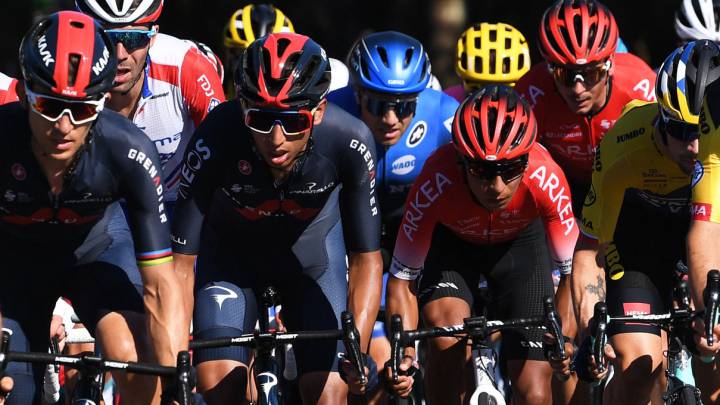 Egan Bernal ve difícil la opción de una alianza colombiana en el Tour de Francia.
