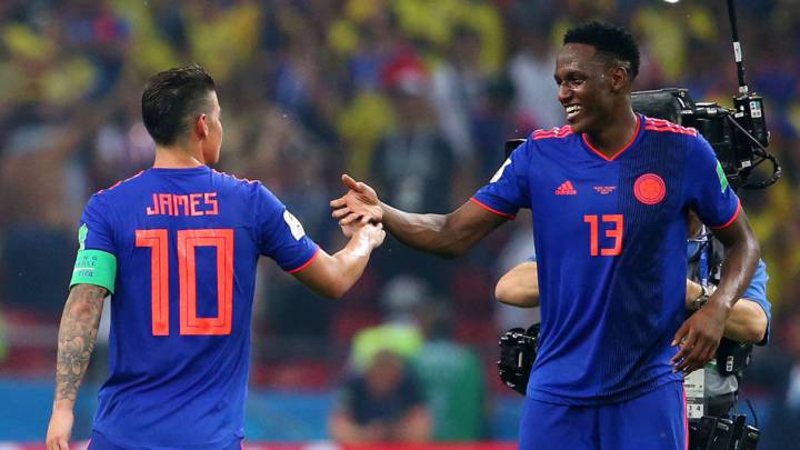 En Inglaterra confían en la sociedad de James Rodríguez y Yerry Mina en Everton.