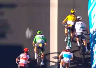 La acción de Sagan sobre van Aert que pudo ser tragedia