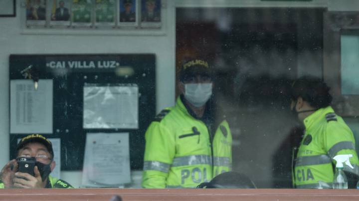 CAI de Bogotá donde trabajaban los policías implicados en la muerte de Javier Humberto Ordóñez