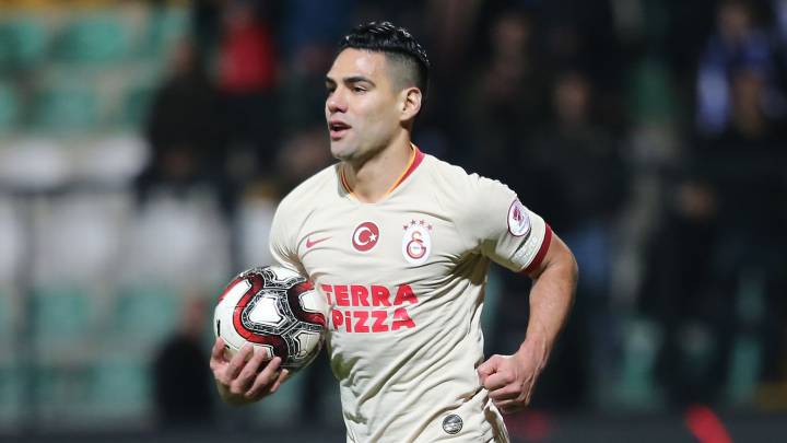 Radamel Falcao García, delantero colombiano del Galatasaray