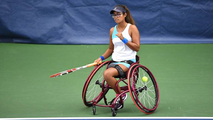 Angélica Bernal, tenista colombiana en el US Open