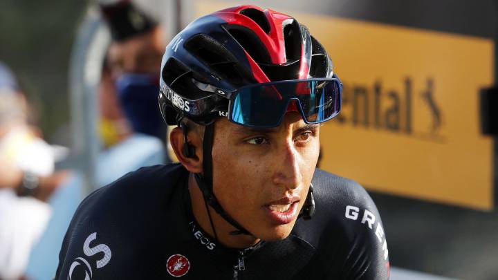 Egan Bernal habló tras la etapa 15 del Tour de Francia en la que perdió más de siete minutos con el ganador Tadej Pogacar en el Grand Colombier