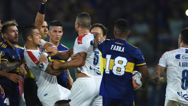 Copa Libertadores entre Boca y DIM