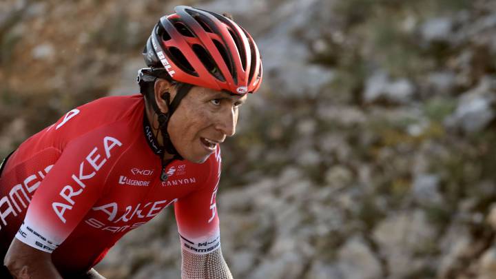 Nairo Quintana se refirió a lo sucedido en la etapa 16 del Tour de Francia. Se mostró con dolores y espera poder terminar el recorrido