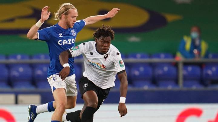 Everton – Salford City en vivo online: Carabao Cup, en directo