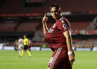 Borré vuelve a la Copa con gol en empate ante Sao Paulo