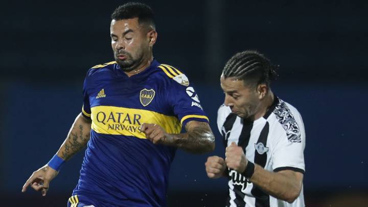 Edwin Cardona ante Libertad en Copa