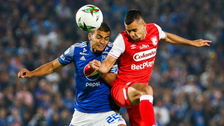Millonarios - Santa Fe en la Liga BetPlay 2020