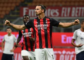Ibrahimovic inicia la Serie A con doblete ante Bolonia