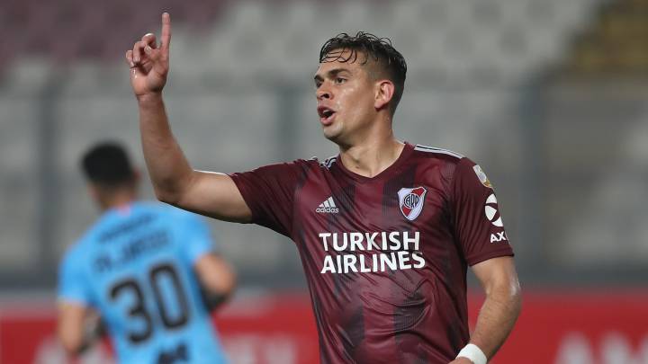 Binacional de Perú recibió a River Plate en la cuarta jornada de la fase de grupos de la Copa Conmebol Libertadores en el estadio Nacional del Perú