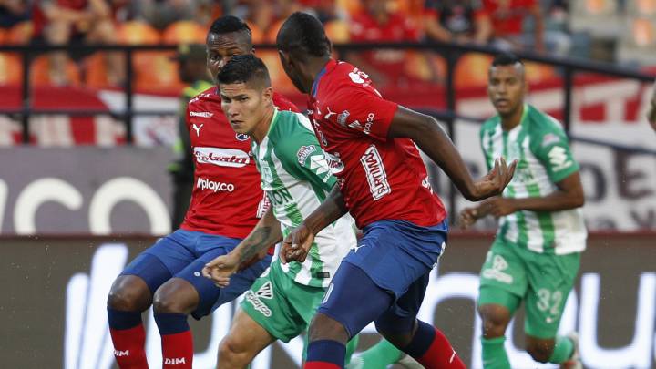Jorman Campuzano, Frank Fabra y Edwin Cardona se reencuentran con el Atanasio Girardot.