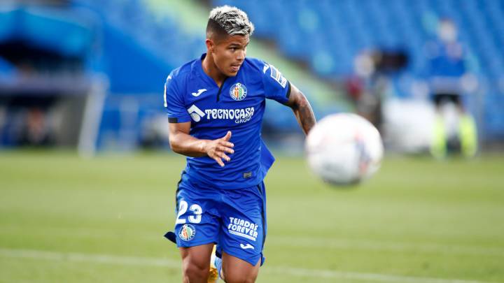 Juan Camilo 'Cucho' Hernández, jugador colombiano del Getafe