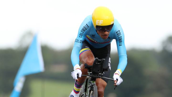 Horario de salida de Daniel Felipe Martínez en la contrarreloj individual del Mundial de Ciclismo.