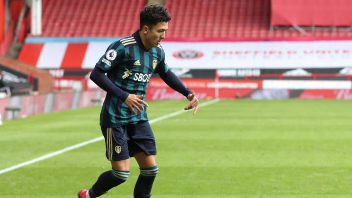 Ian Poveda debutó en Premier League con el Leeds de Bielsa