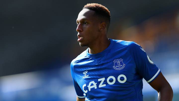 Yerry Mina, defensa central del Everton