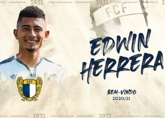 Famalicão hace oficial el fichaje de Edwin Herrera