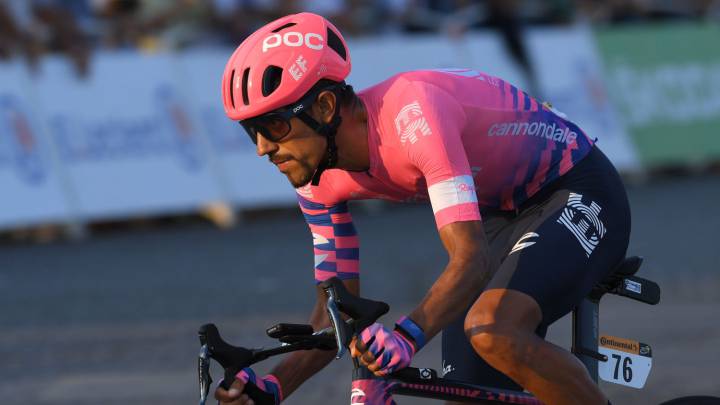 Daniel Felipe Martínez, el mejor colombiano en la Flecha Valona.