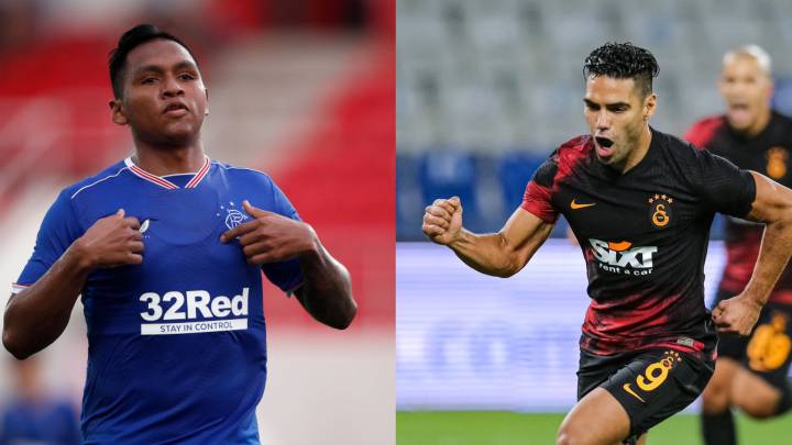 Alfredo Morelos y Falcao García se enfrentan en la cuarta ronda previa de la Europa League. Rangers y Galatasaray se juegan el paso a la fase de grupos