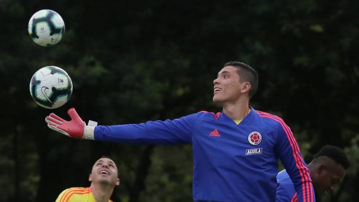 Aldair Quintana, arquero de Atlético Nacional. habló sobre su convocatoria a la Selección Colombia para los partidos de Eliminatoria ante Venezuela y Chile