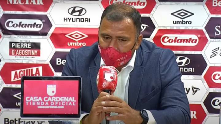 Harold Rivera, DT de Santa Fe