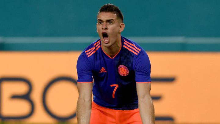 Santos Borré, una de las ausencias de Colombia para el inicio de las Eliminatorias a Qatar 2022