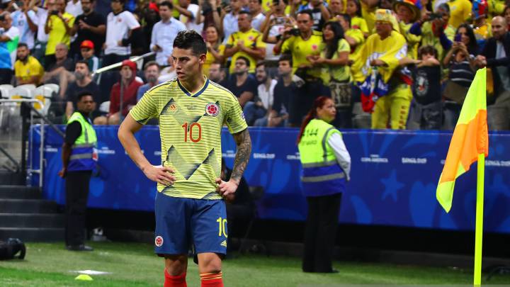 James Rodríguez, volante del Everton de Inglaterra y de la Selección Colombia es uno de los destacados de la FIFA en el inicio de las Eliminatorias