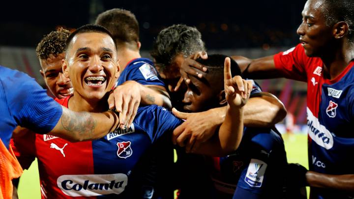 DIM celebra un gol ante Cúcuta