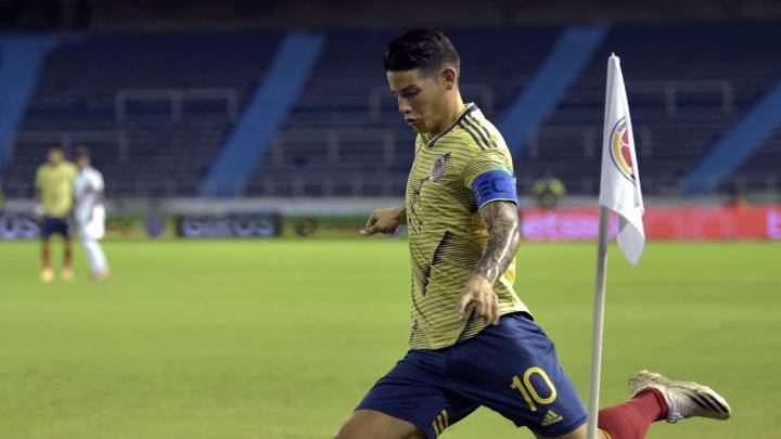 La Selección Colombia visita a Chile por la fecha 2 de las Eliminatorias rumbo a Qatar 2022.