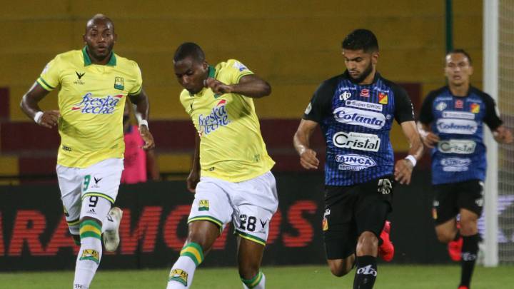 Bucaramanga vence en el final a Pereira y se acerca a los 8