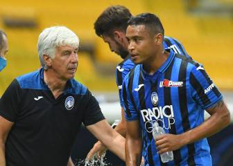 Gasperini evalúa a Muriel, Mojica y Duván previo a Napoli