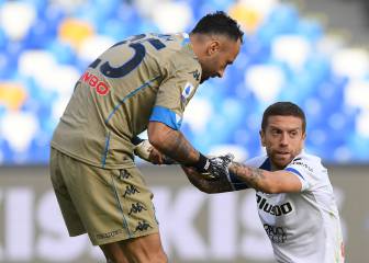 Ospina asiste en la goleada de Napoli a Atalanta