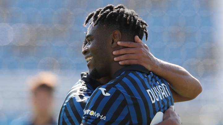 Atalanta tendría a Duván Zapata y Luis Muriel en la titular para el arranque de la Champions League