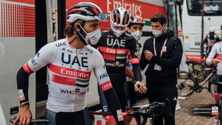 Fernando Gaviria en el Giro de Italia