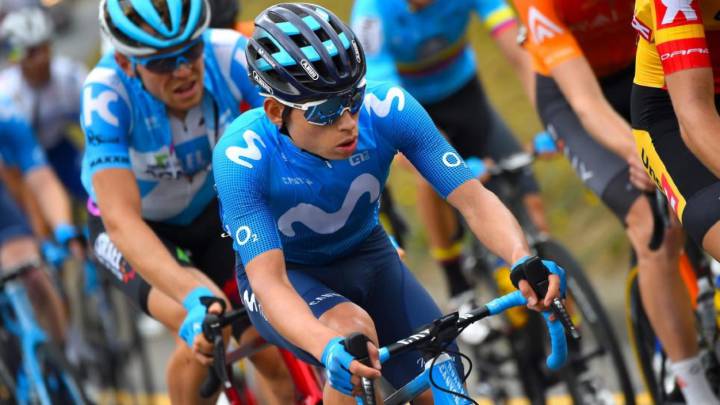 Einer Rubio, el mejor colombiano en la etapa 18 del Giro de Italia