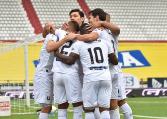 Once Caldas gana y se afianza en el grupo de los ocho