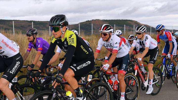 Esteban Chaves y Sergio Henao en la Vuelta a España