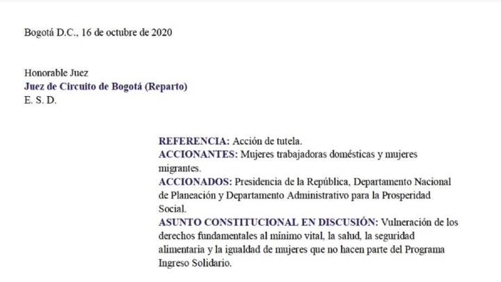 Tutela mujeres trabajadoras y migrantes