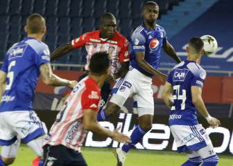 Junior y Millonarios empatan en vibrante partido en el Metro