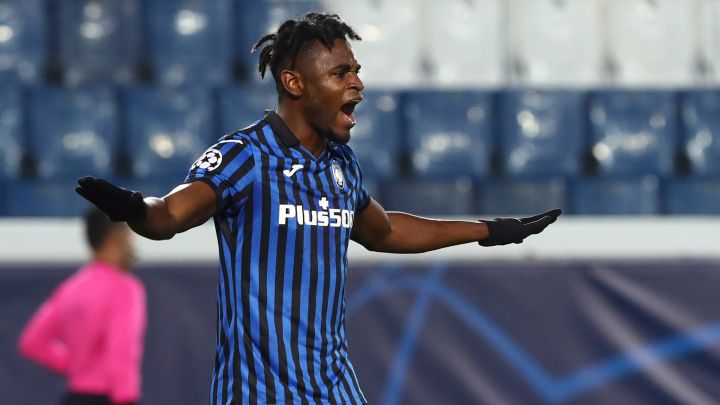 Duván Zapata, delantero colombiano del Atalanta
