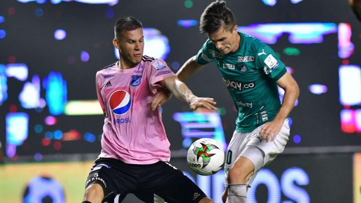 Millonarios y Cali se enfrentan en el duelo de ida de la Copa Sudamericana 2020 en el estadio El Campín. El equipo azul buscará sacar la diferencia
