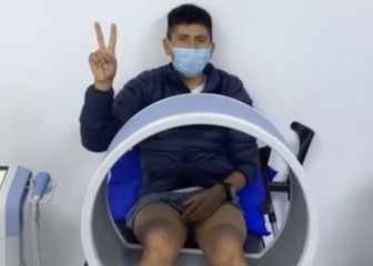 Nairo Quintana realiza trabajos de recuperación de sus rodillas