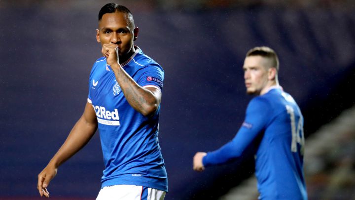 Alfredo Morelos, delantero del Rangers