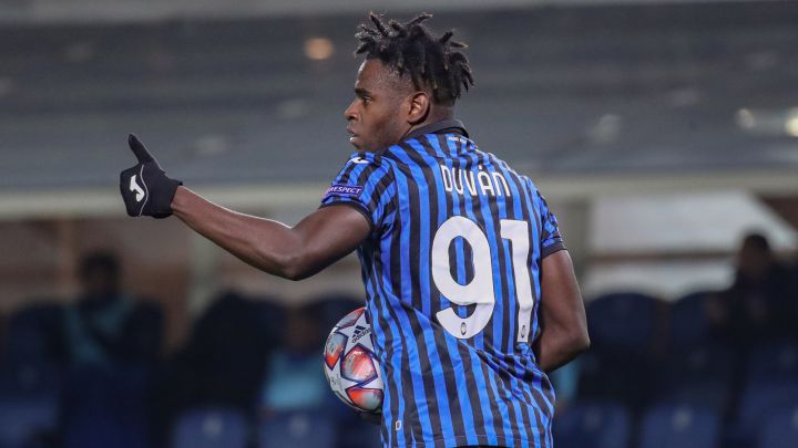 Duván Zapata, delantero colombiano del Atalanta