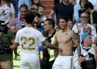 Ancelotti habla sobre el posible reencuentro Isco - James